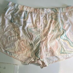 Old Navy 4X Pastel Swirl Sleep Shorts